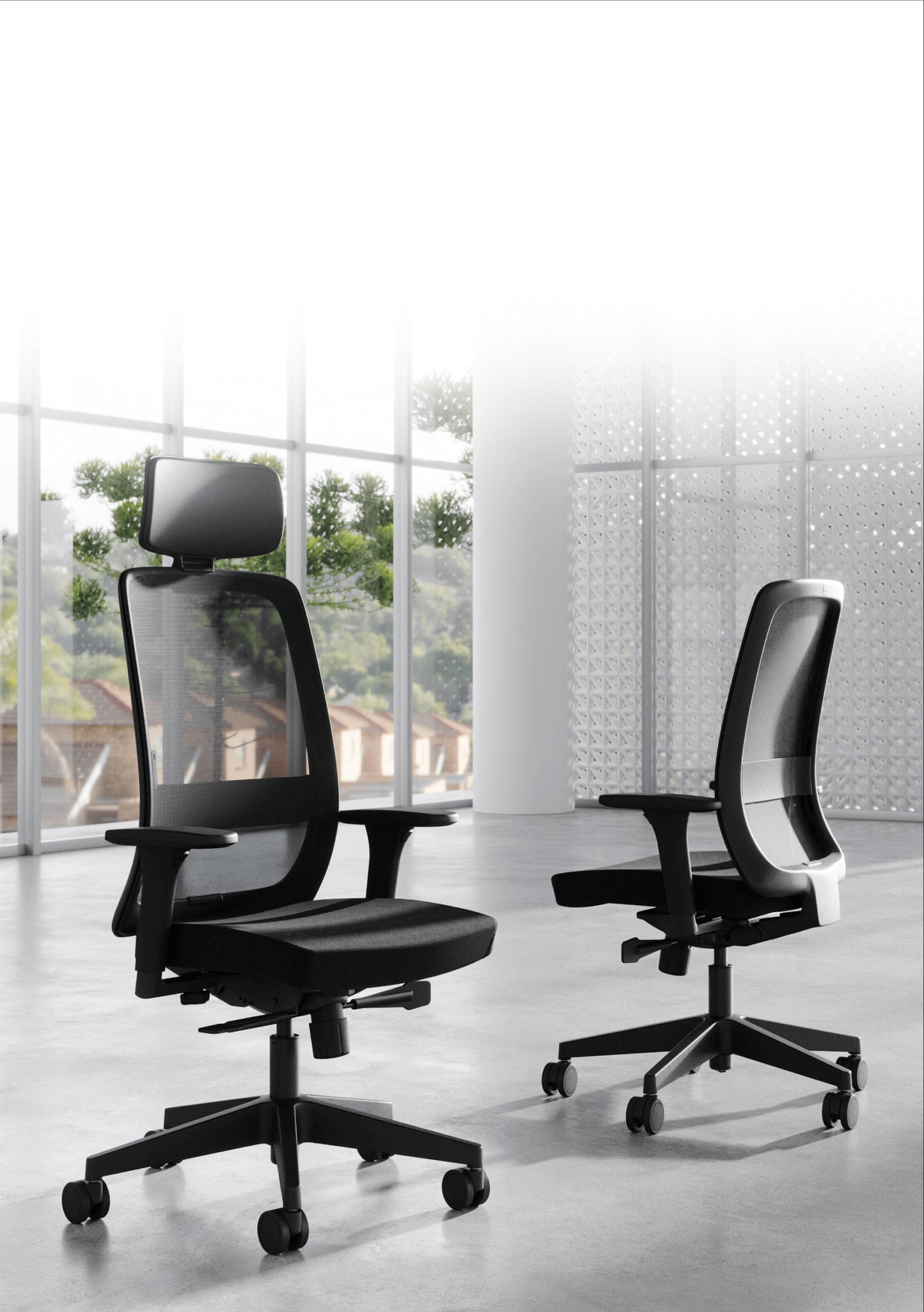 Vida Ergonomic Mesh-Back Office Chair