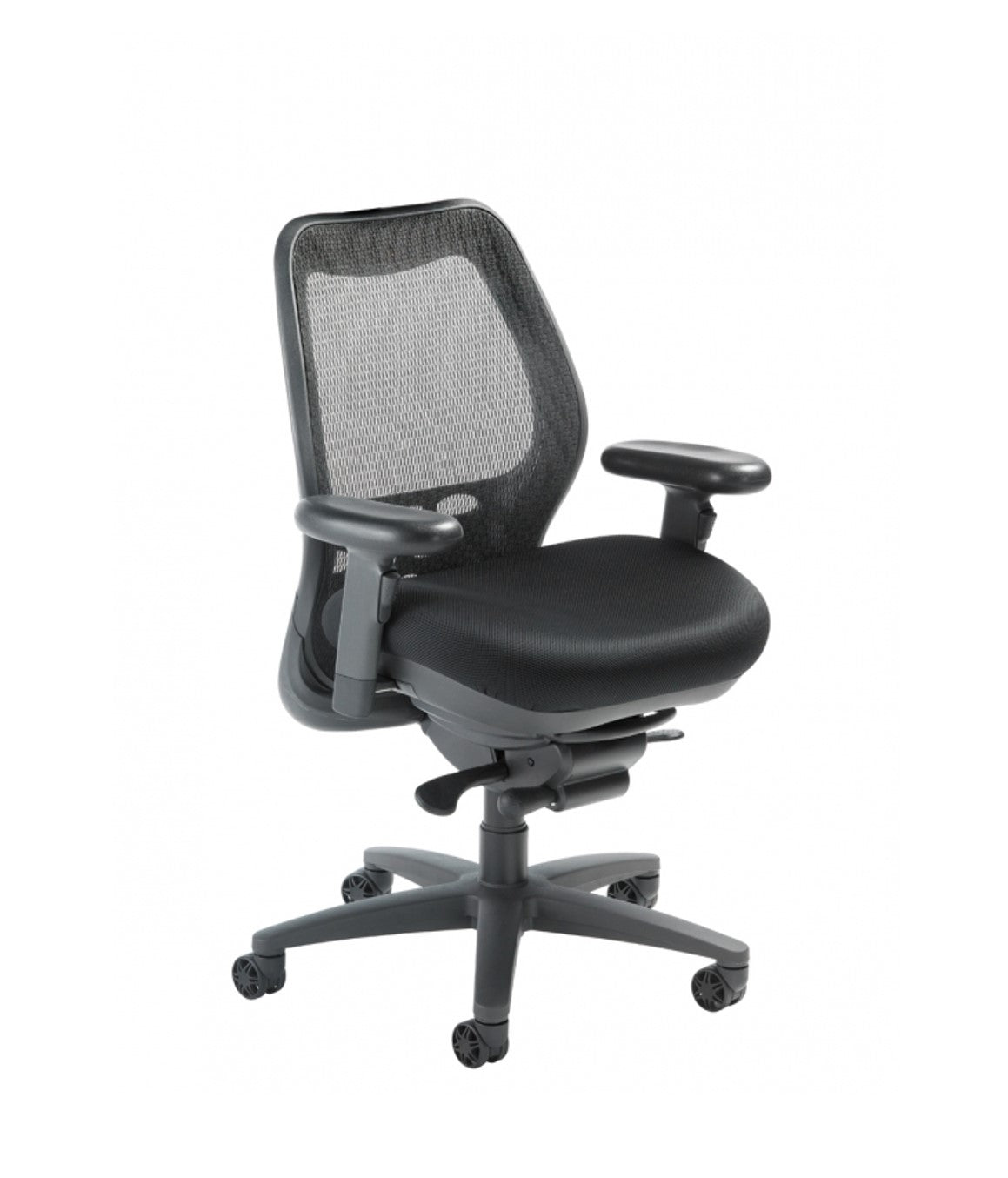 Nightingale SXO Mesh-Back Ergonomic Chair With Headrest - 6100 - Black