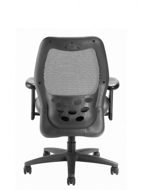 Nightingale SXO Mesh-Back Ergonomic Chair With Headrest - 6100 - Black