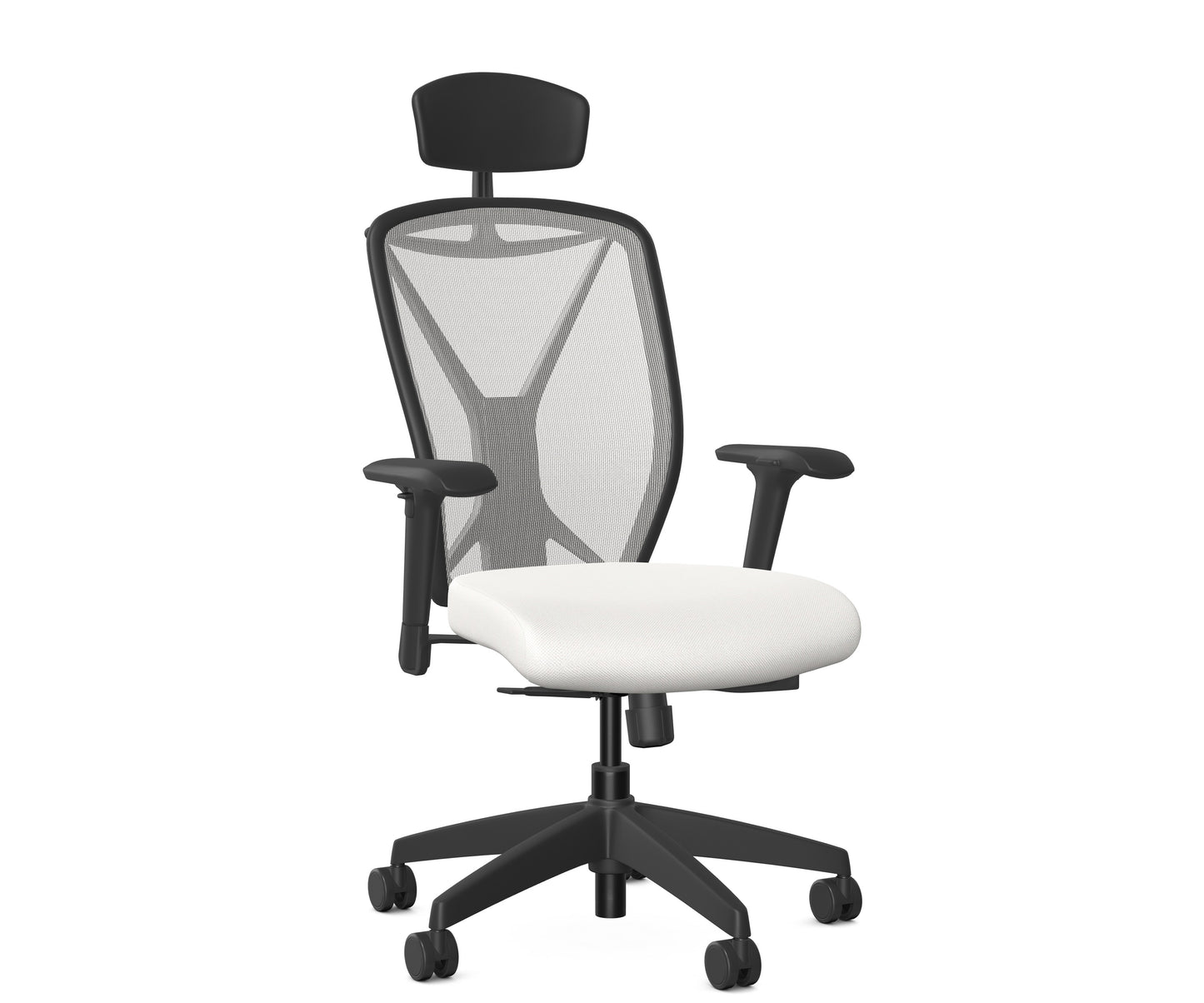 Fluid Ergonomic Office Chair With Headrest
