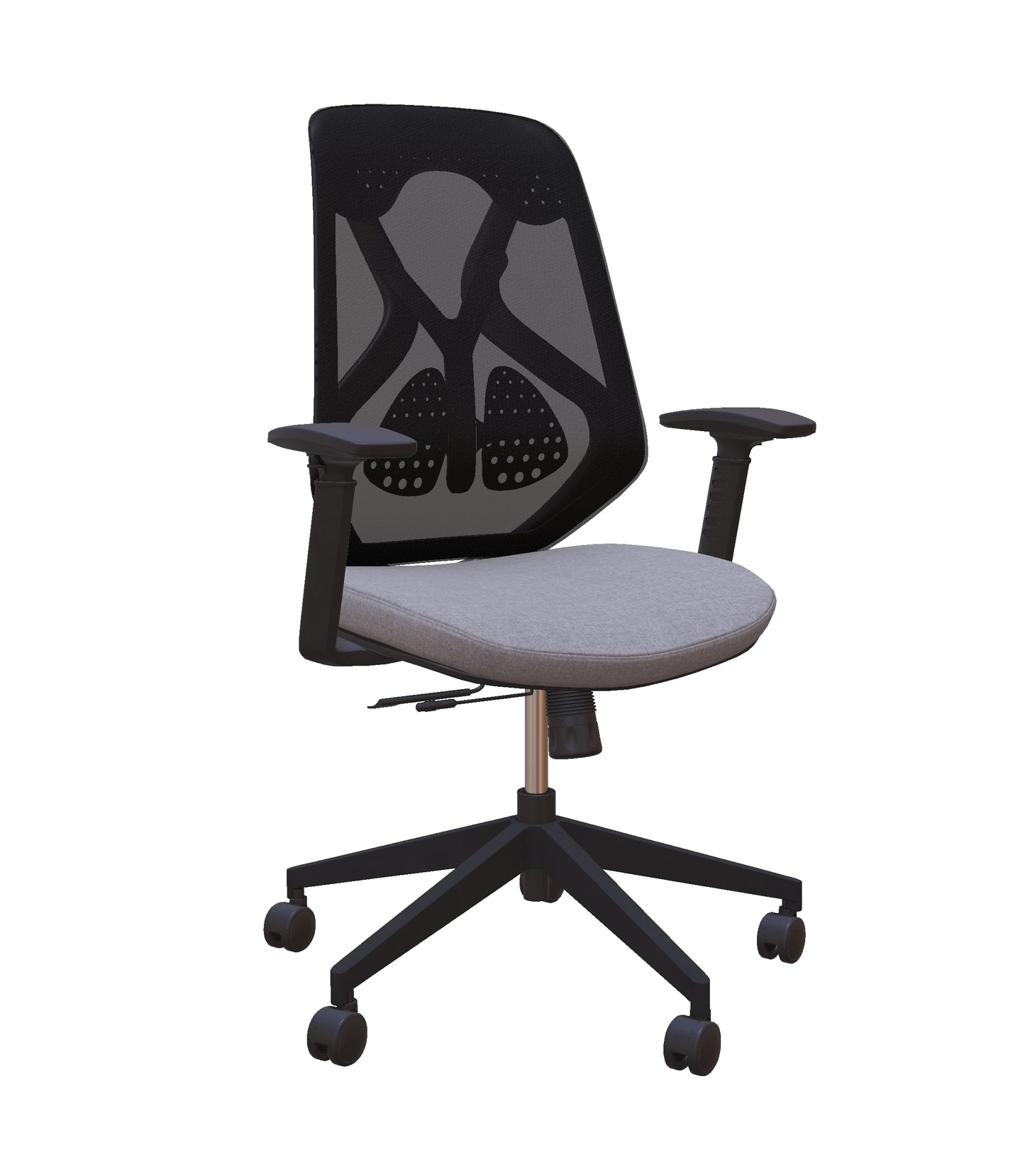 Roswell Black on Black Ergonomic Office Chair