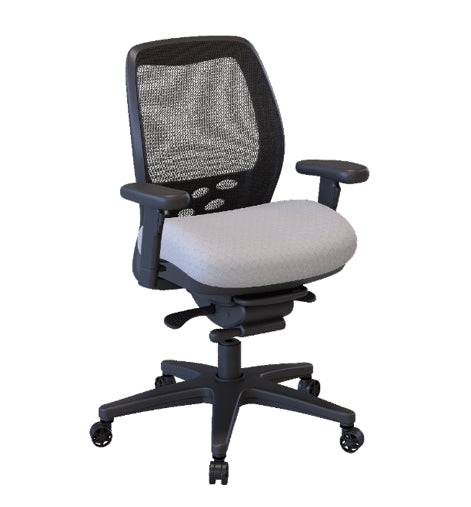 Nightingale SXO Mesh-Back Ergonomic Chair With Headrest - 6100 - White