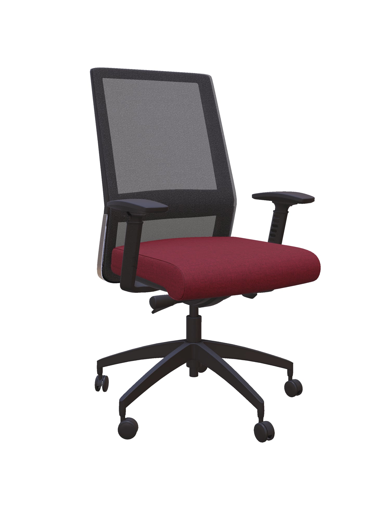 Freeride Grey Mesh-Back Office Chair