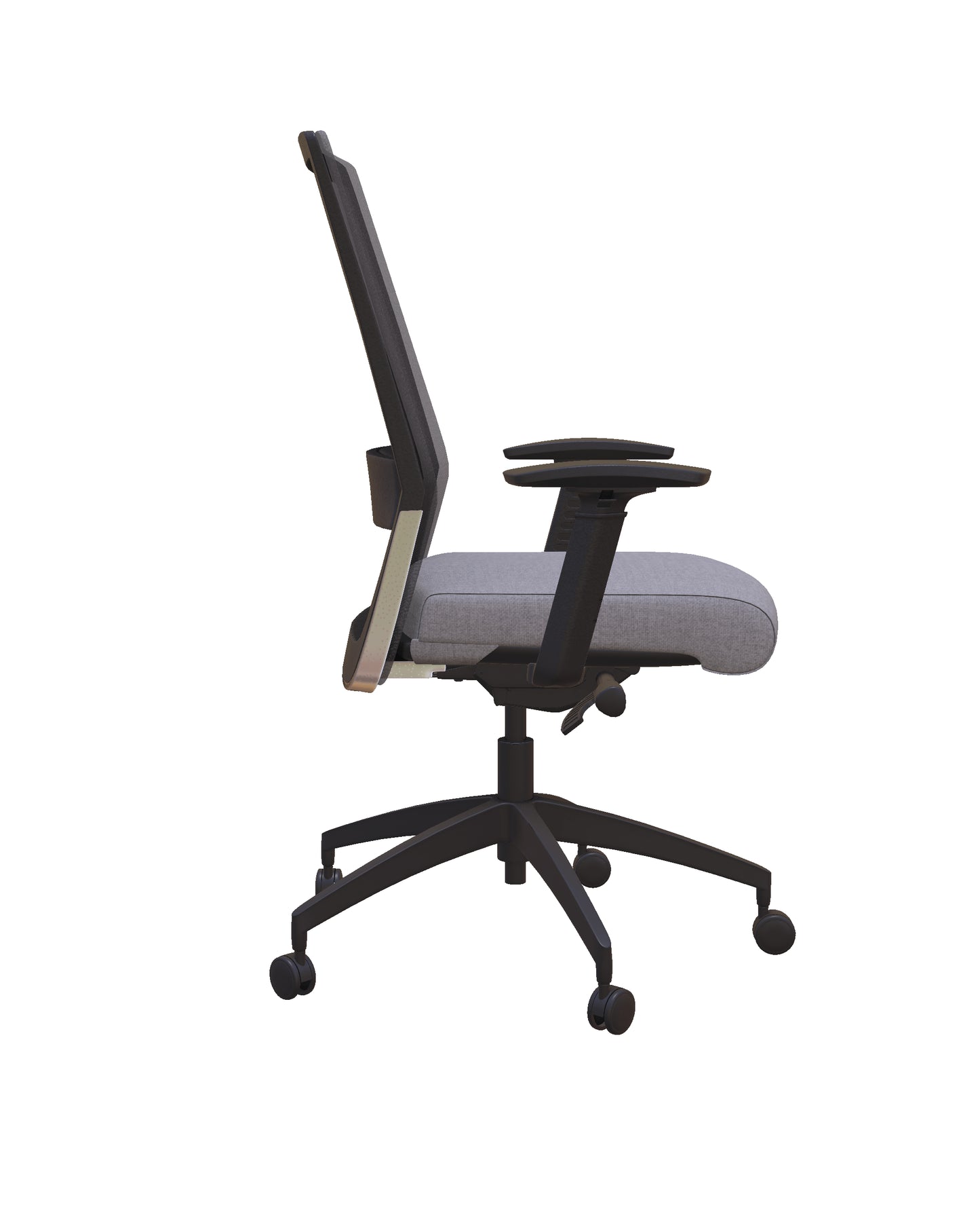 Freeride Grey Mesh-Back Office Chair