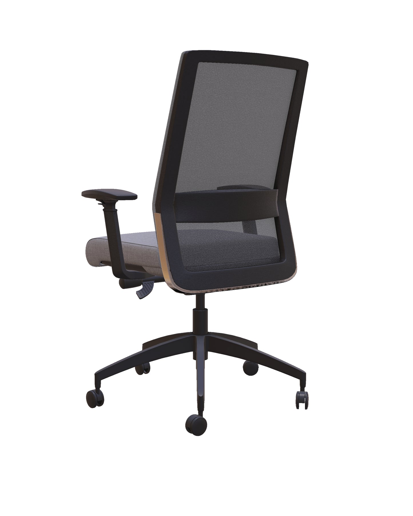 Freeride Grey Mesh-Back Office Chair