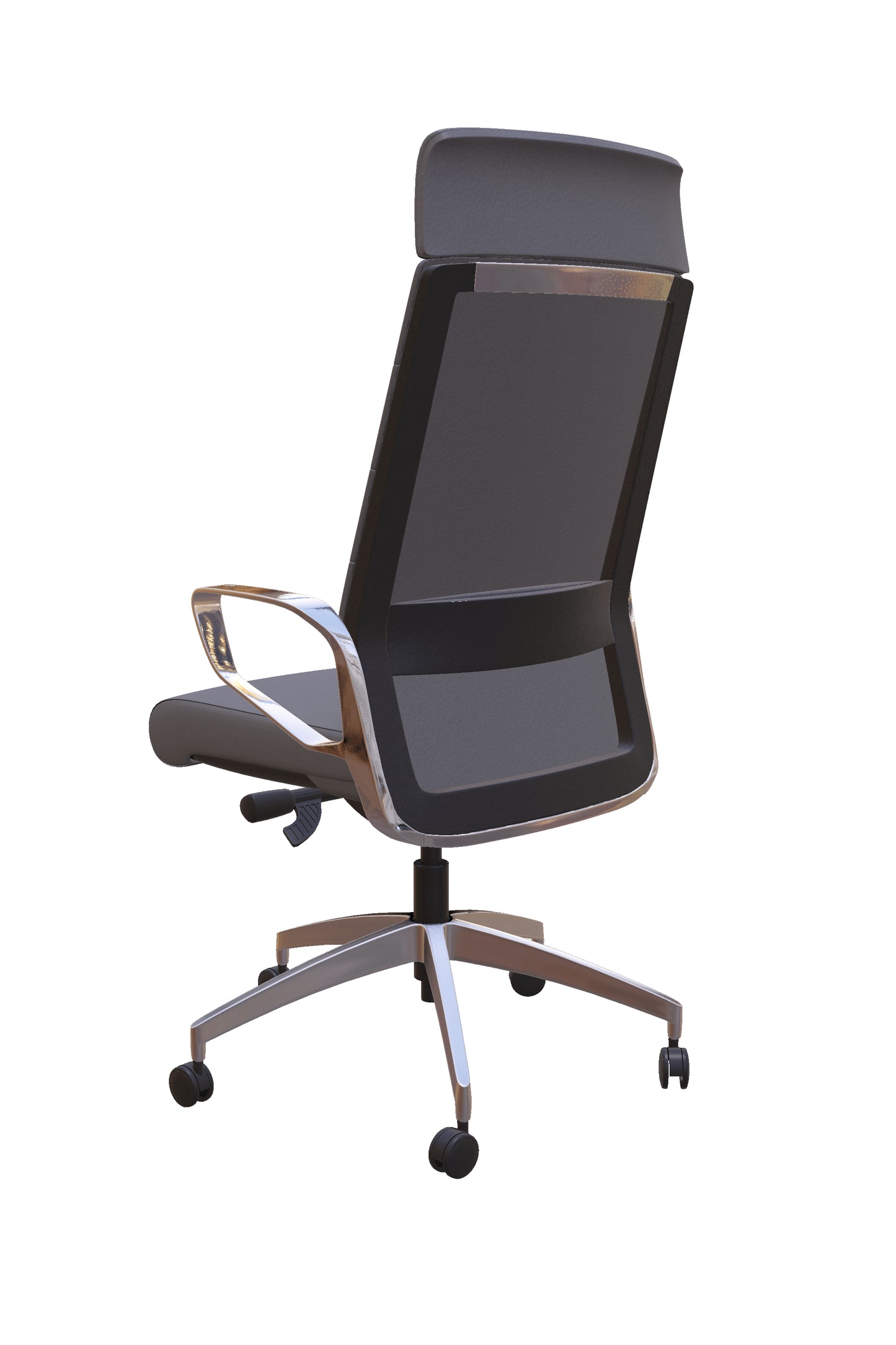 Freeride Executive High-Back Leather Conference Chair