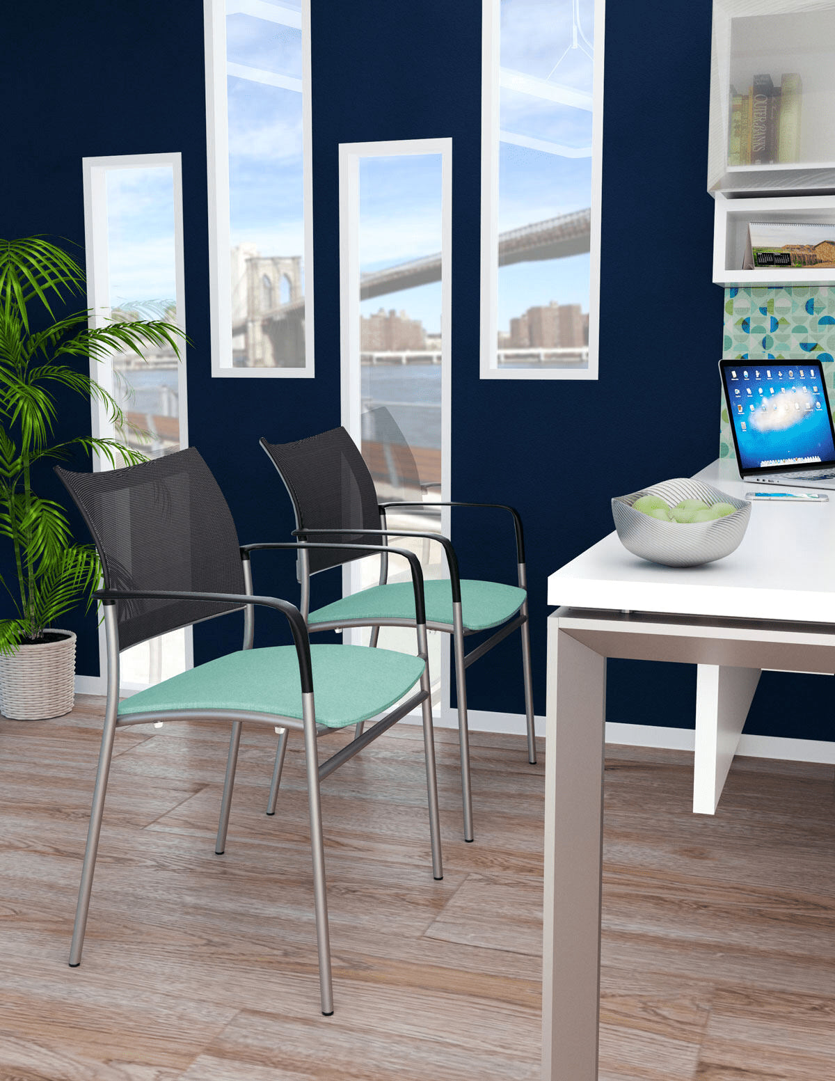 Extra Mesh-Back Guest Chair