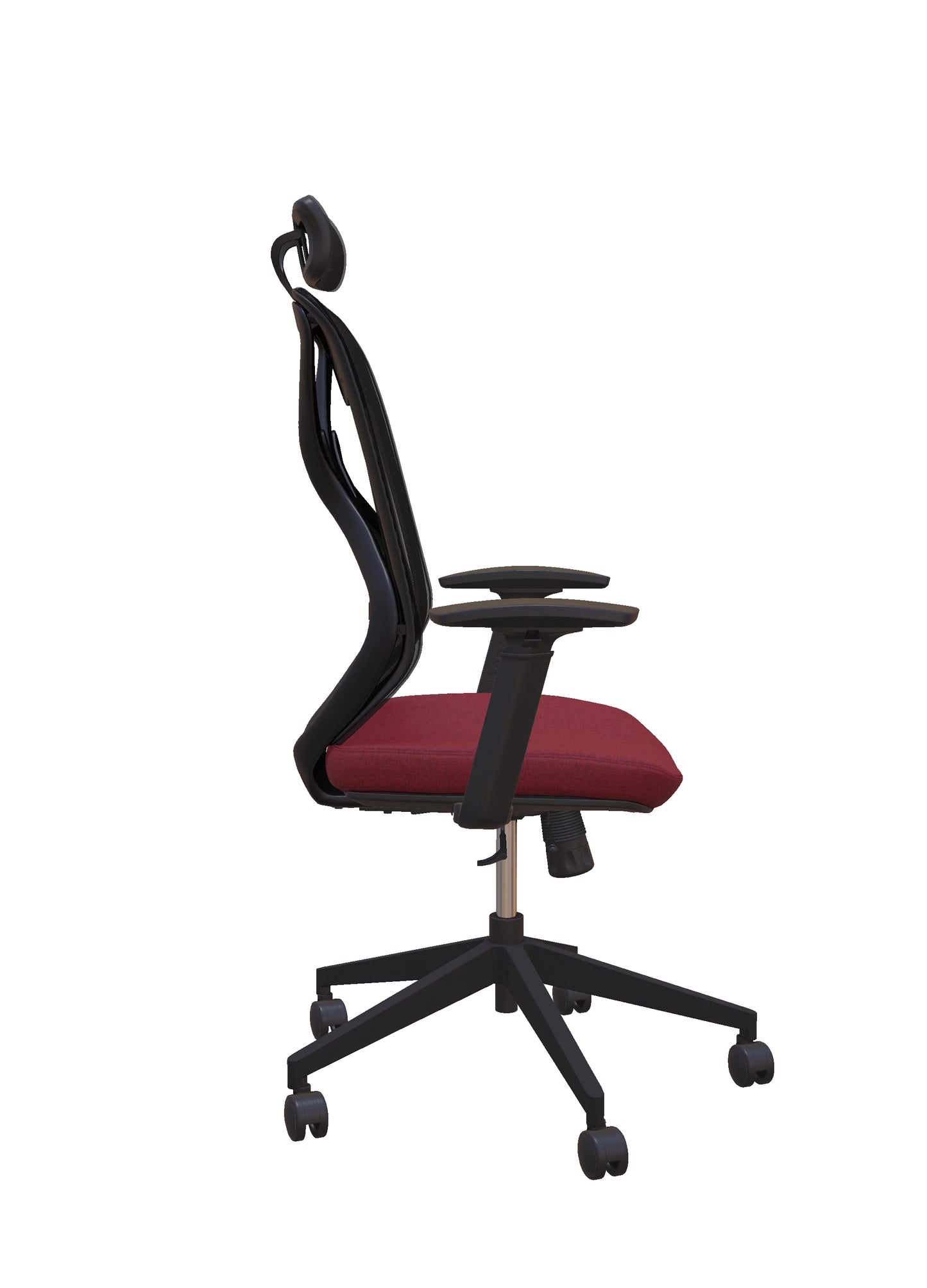 Roswell Black on Black Ergonomic Office Chair