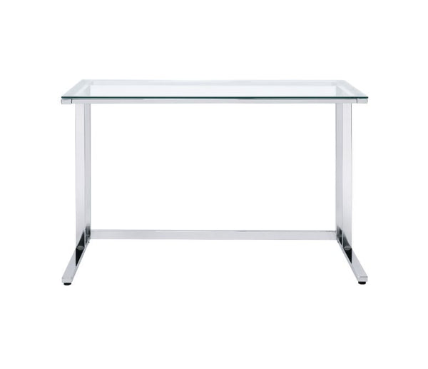 ACME Furniture Tyrese Glass Top Writing Desk - SKU 93100