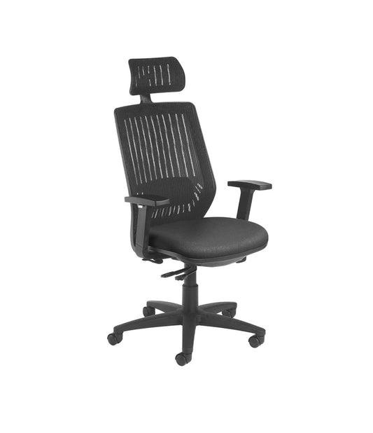 Bless Mesh-Back Task Chair Optional Headrest