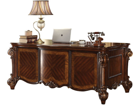 ACME Furniture Vendome Executive Desk - SKU 92125 - Cherry Oak