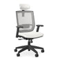 Entail Mid-Back Ergonomic Office Chair With Headrest