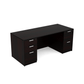 i5 Industries Rectangular Laminate Desk - Black - SKU D3060P-2