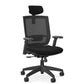 Entail Mid-Back Ergonomic Office Chair With Headrest