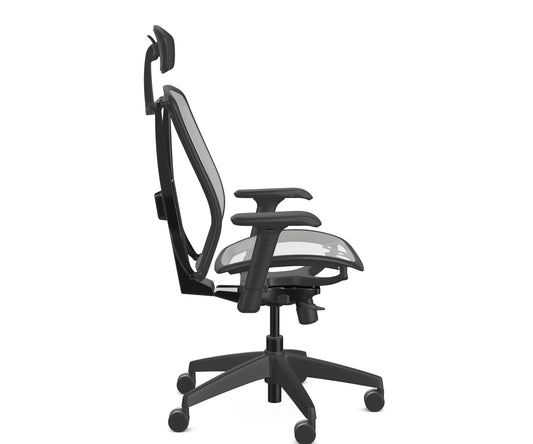 Fluid All Mesh Ergonomic Office Chair With Headrest