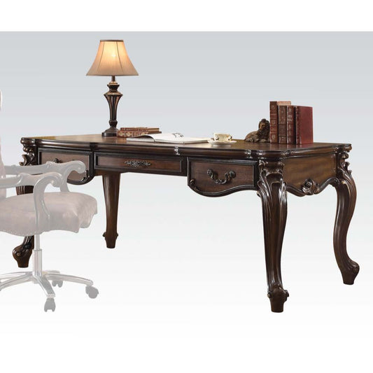 Versailles Executive Antique Desk - SKU 92280 - Cherry Oak