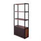 Sara 3 Tier Bookshelf with Storage Drawers