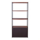 Sara 3 Tier Bookshelf with Storage Drawers