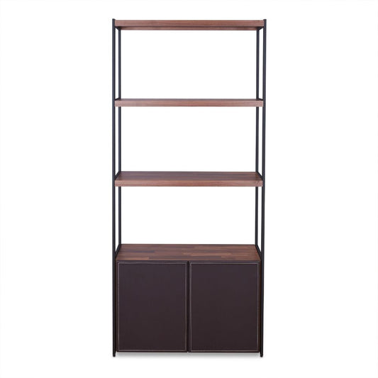 Sara 3 Tier Bookshelf with Storage Drawers