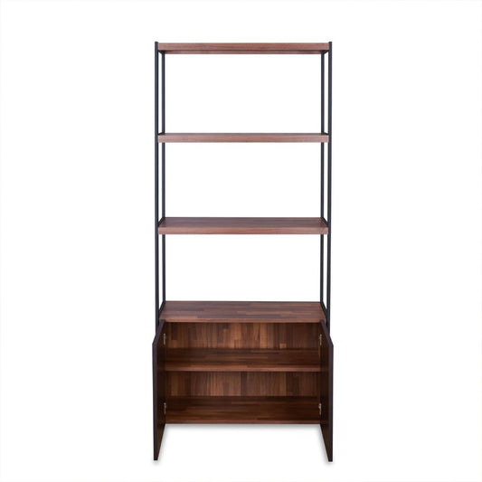 Sara 3 Tier Bookshelf with Storage Drawers