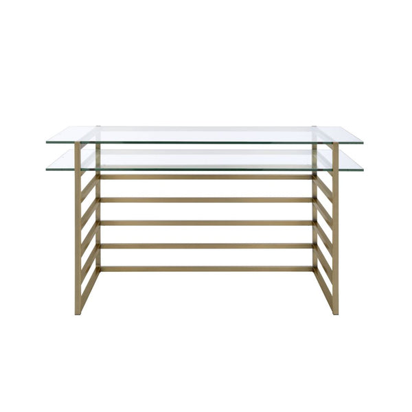 Shona Glass Top Desk