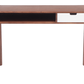 Linea Walnut Desk