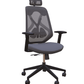 Roswell Black on Grey Ergonomic Office Chair