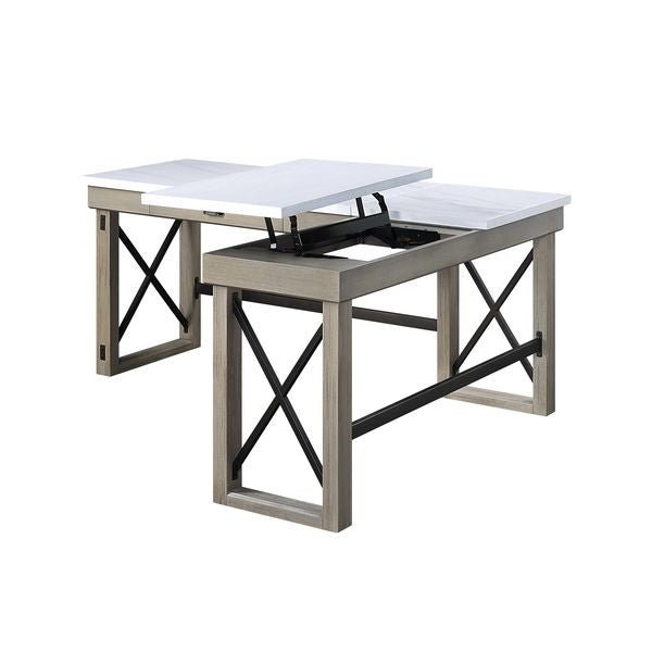 ACME Furniture Talmar Marble Top Writing Desk - SKU OF00055