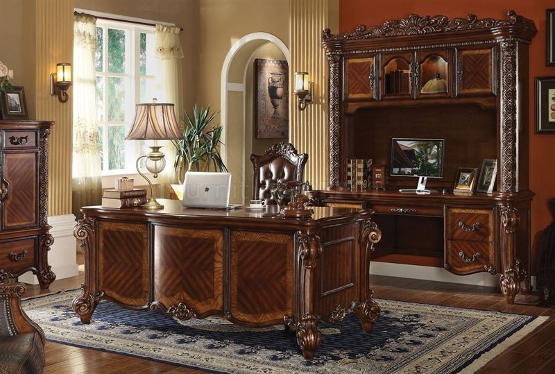 ACME Furniture Vendome Executive Desk - SKU 92125 - Cherry Oak