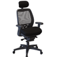 Nightingale SXO Mesh-Back Ergonomic Chair With Headrest - 6100D - Black 