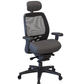 Nightingale SXO Mesh-Back Ergonomic Chair With Headrest - 6100D - Grey