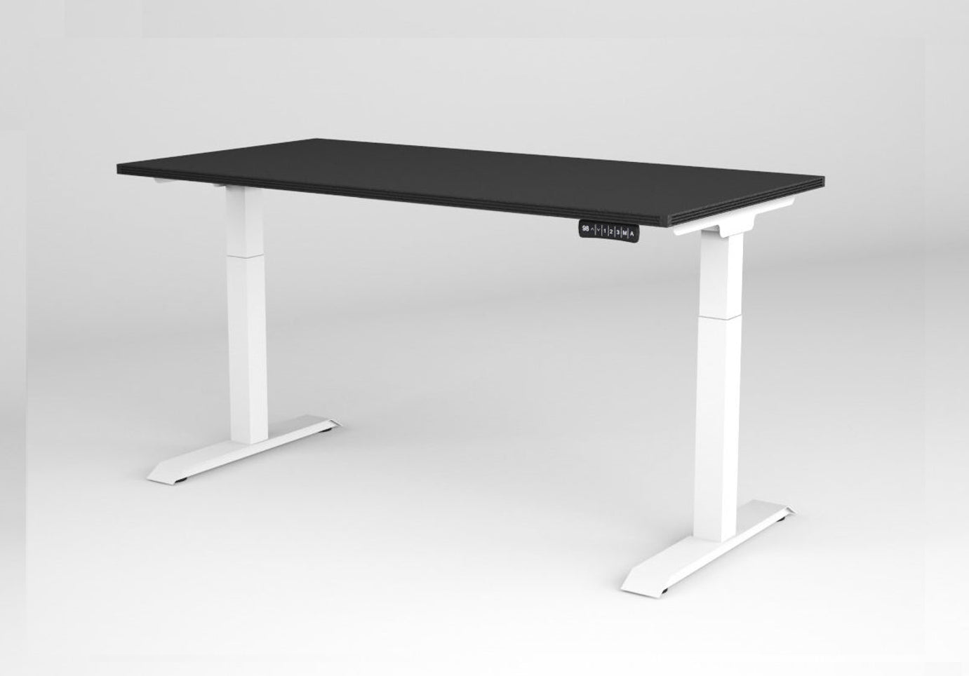 i5 Industries iRize Height Adjustable Desk - Black - SKU IW3060