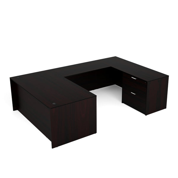 Kai U-Shaped Desk with Lateral File Pedestal