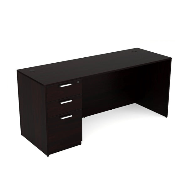 i5 Industries Rectangular Laminate Desk - Black - SKU D3060P-4