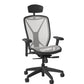 Fluid All Mesh Ergonomic Office Chair With Headrest