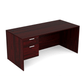 i5 Industries Rectangular Laminate Desk - Mahogany - SKU D3060P-3