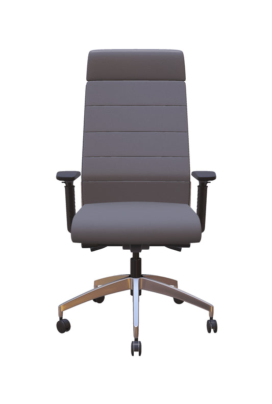 Freeride Executive High-Back Leather Office Chair