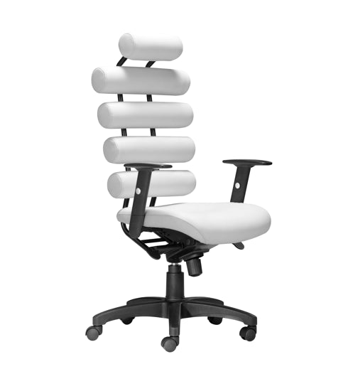 Zuo Unico Office Chair - SKU 205051 - White