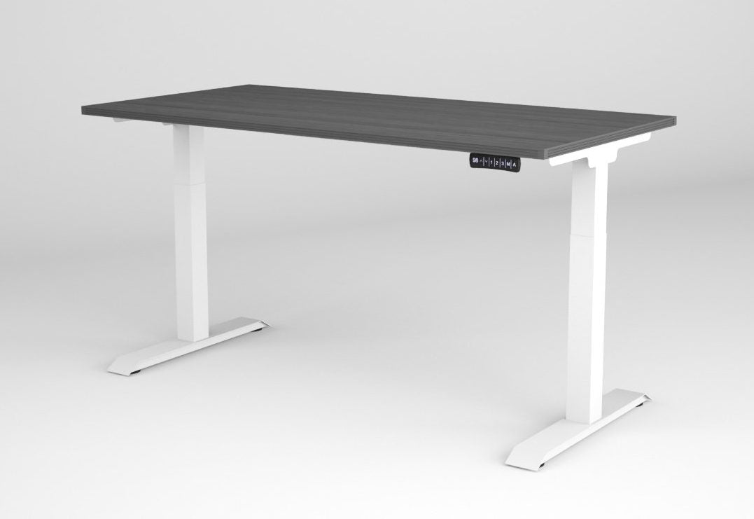 i5 Industries iRize Height Adjustable Desk - Grey - SKU IW3060