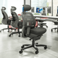 Nightingale SXO Mesh-Back Ergonomic Chair With Headrest - 6100D - Black 