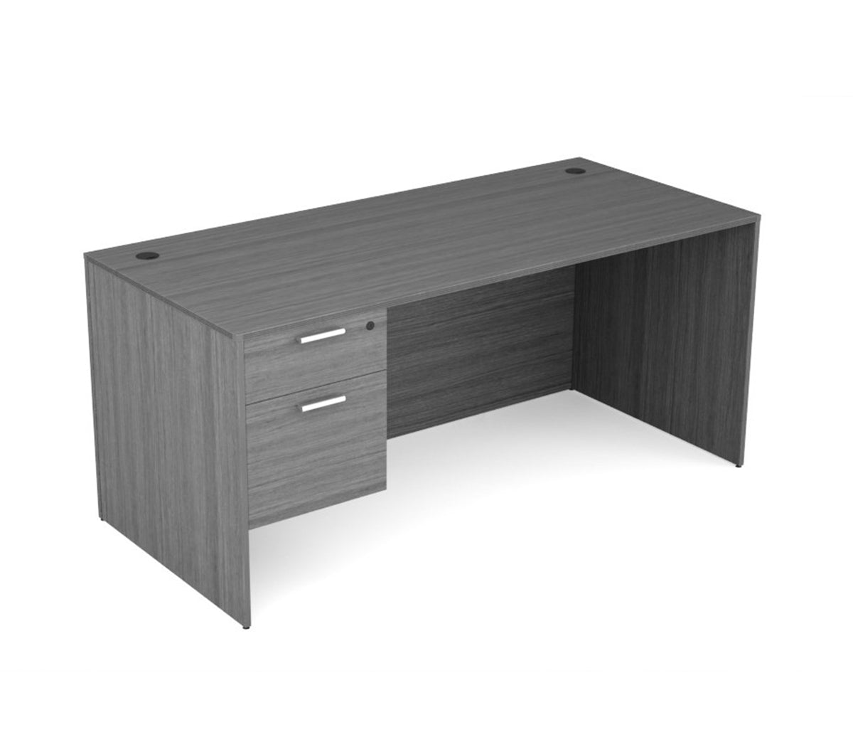 i5 Industries Rectangular Laminate Desk - Grey - SKU D3060P-3