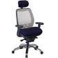 Nightingale SXO Mesh-Back Ergonomic Chair With Headrest - 6100D - Blue