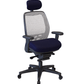 Nightingale SXO Mesh-Back Ergonomic Chair With Headrest - 6100D - Blue