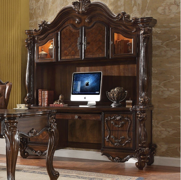 Versailles Office Desk Set - Cherry Oak