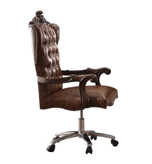 ACME Furniture Versailles Executive Office Chair - SKU 92282 - Cherry Oak