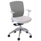 VXO White Framed Mesh-Back Office Chair