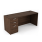 i5 Industries Rectangular Laminate Desk - Walnut - SKU D3060P-4