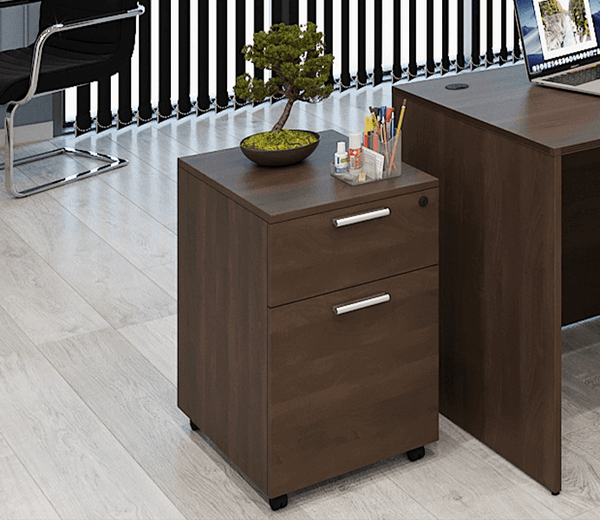 Kai 2 Drawer Mobile Pedestal