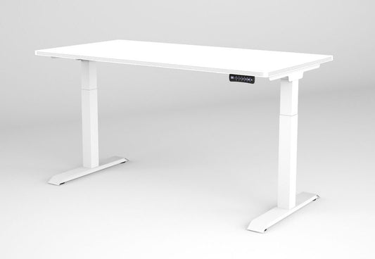 i5 Industries iRize Height Adjustable Desk - White - SKU IW3060