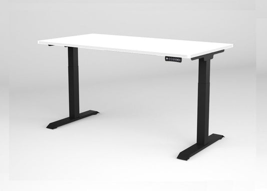i5 Industries iRize Height Adjustable Desk - White - SKU IB3060